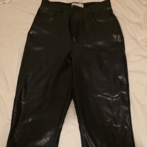 Abercrombie & Fitch Black Straight Leg Pants